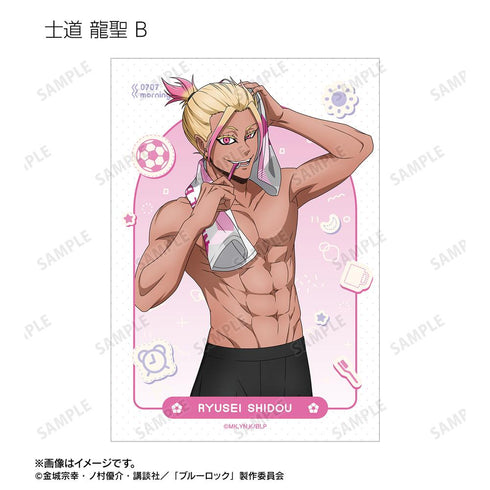 『ブルーロック』描き下ろし モーニングルーティンver. トレーディングブロマイド(単位/BOX)【202508再販】